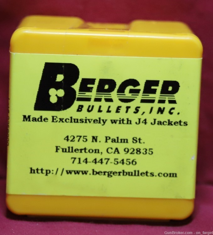 100 ct of Berger Bullets - 22can 80gr  VLD-img-0