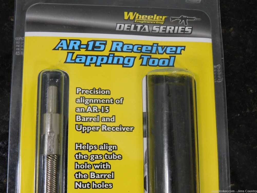 Wheeler Engineering Delt Series AR 15 AR15 Receiver Lapping Tool 156757-img-1