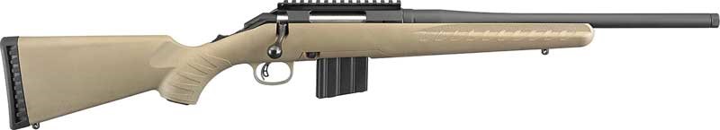 Ruger American Compact Ranch FDE .350 Legend 16.38" Threade-img-0