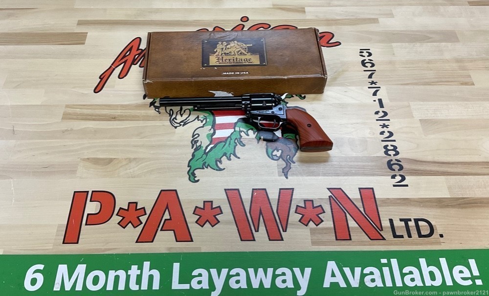 Heritage Rough Rider .22MAG 6”barrel  10% Down Layaway Available-img-8