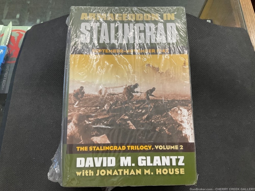 Armageddon at Stalingrad hardcover book 2 GLANTZ ww2 military combat -img-0