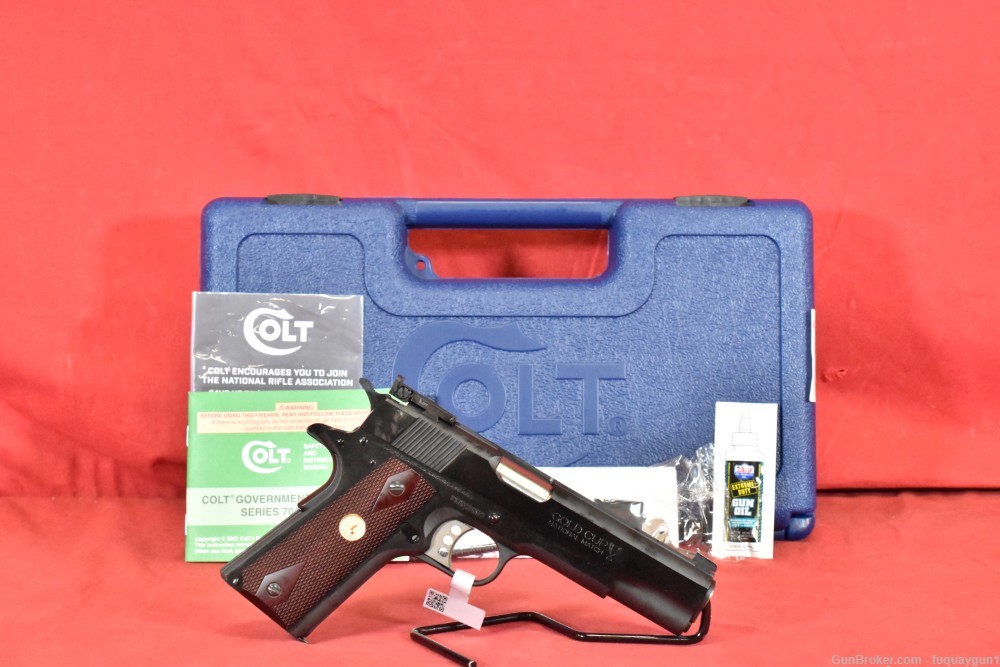 Colt Gold Cup National Match Series 70 1911 45 ACP 5" O5870A1 Gold-Cup 1911-img-1