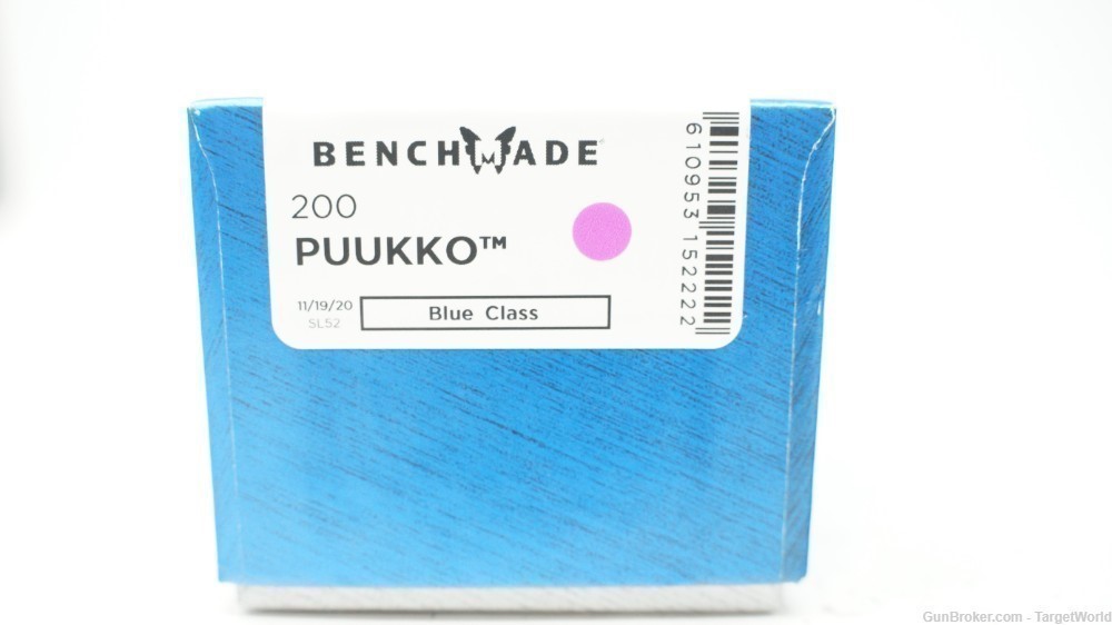 BENCHMADE 200 PUUKKO FIXED BLADE RANGER GREEN (BNC200)-img-12