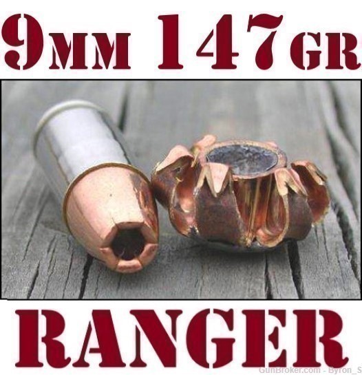 100rds Winchester Ranger™ LE Talon RA9T 9mm Luger 147 grains T series-img-0