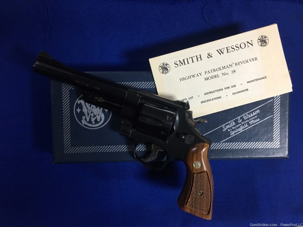 Smith & Wesson model 28-2, comes w/ factory box & papers, .357 magnum-img-3