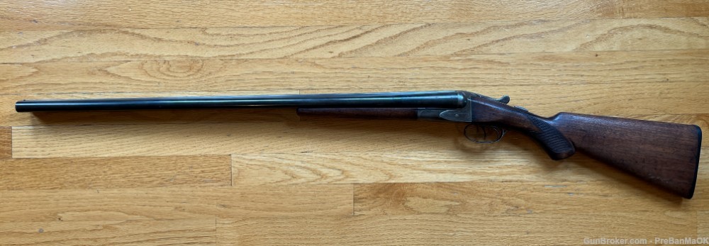 1936 A. H. Fox Model Sterlingworth / Savage Arms 12 ga 30” SxS-img-0