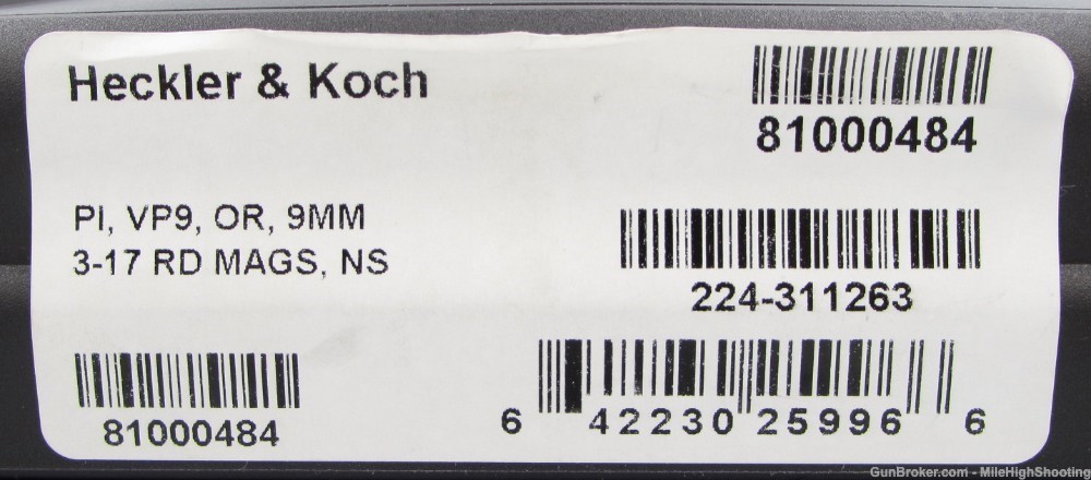 DEMO: Heckler & Koch HK VP9 Optic Ready 9mm Night Sights 81000484-img-12