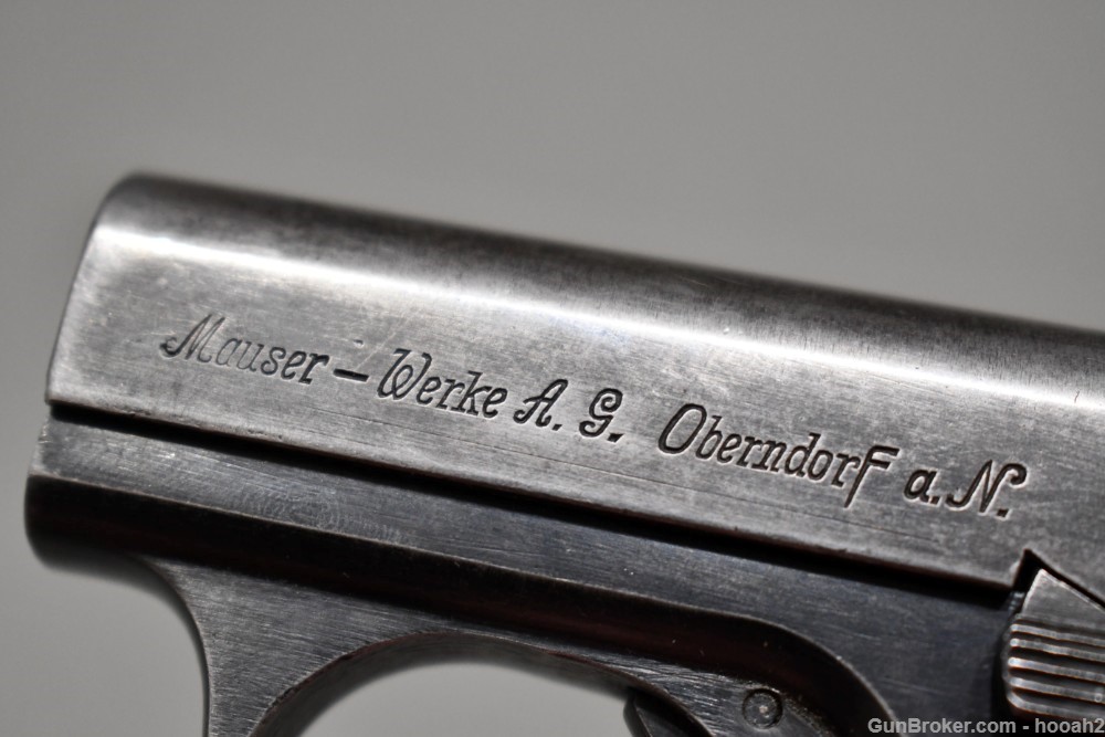Scarce French Mauser WTP II Semi Auto Pistol 25 ACP READ C&R-img-22