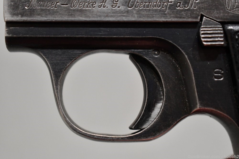 Scarce French Mauser WTP II Semi Auto Pistol 25 ACP READ C&R-img-10