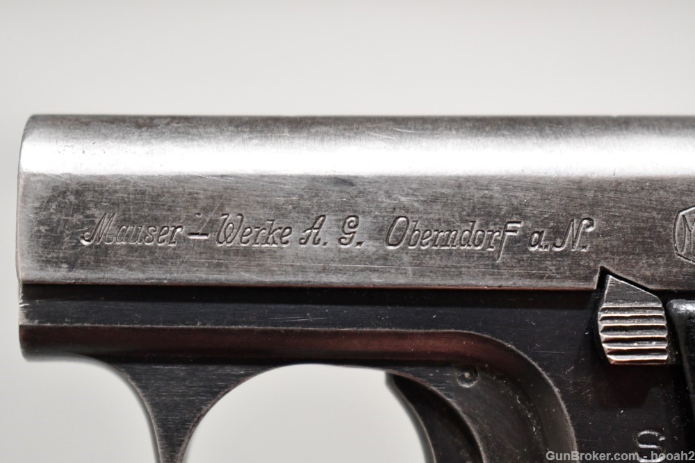 Scarce French Mauser WTP II Semi Auto Pistol 25 ACP READ C&R-img-11