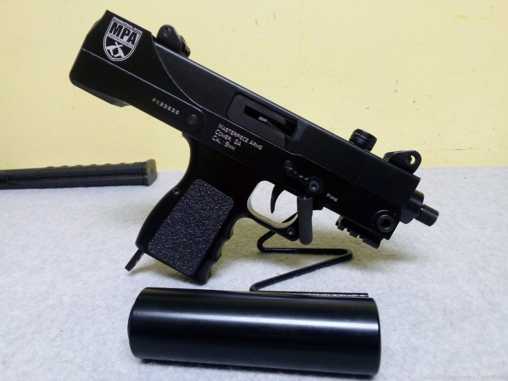 Masterpiece Arms MPA30T Defender Semi Auto Pistol, 9MM,  Top Cocker-img-15