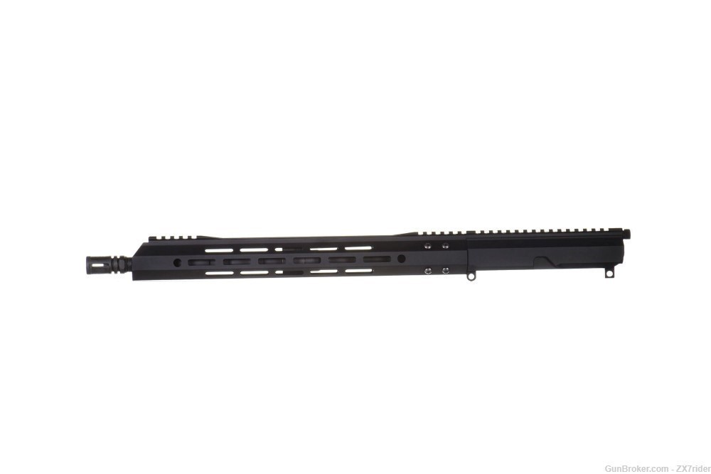 AR-15 16" .300 Blackout Billet Side Charging Upper Receiver Assembly w/ BCG-img-1