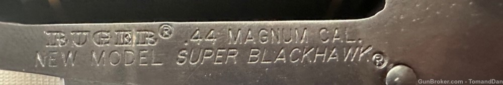 Ruger New Model Super Blackhawk .44 MAG Revolver -img-3