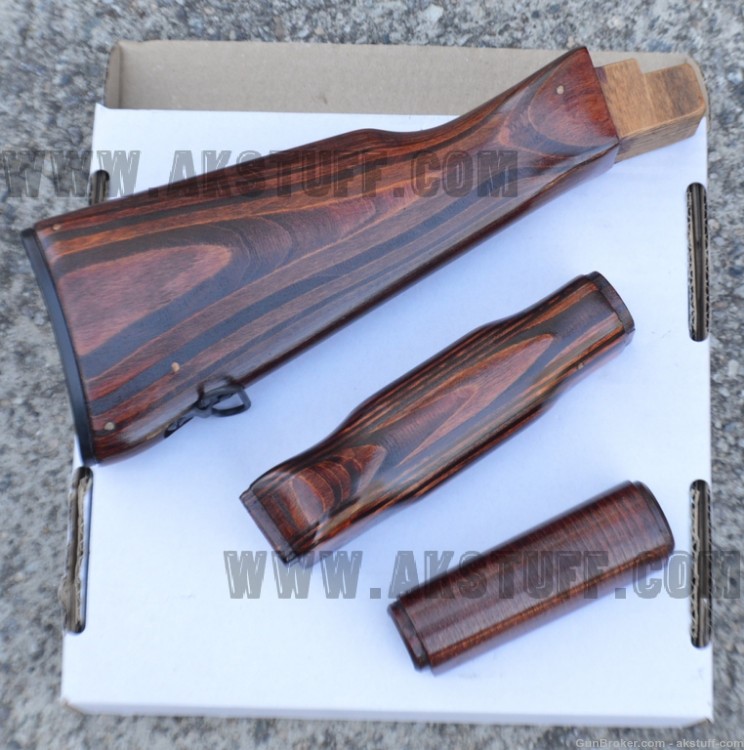 AKM pattern wood set Tula Cherry finish-img-4