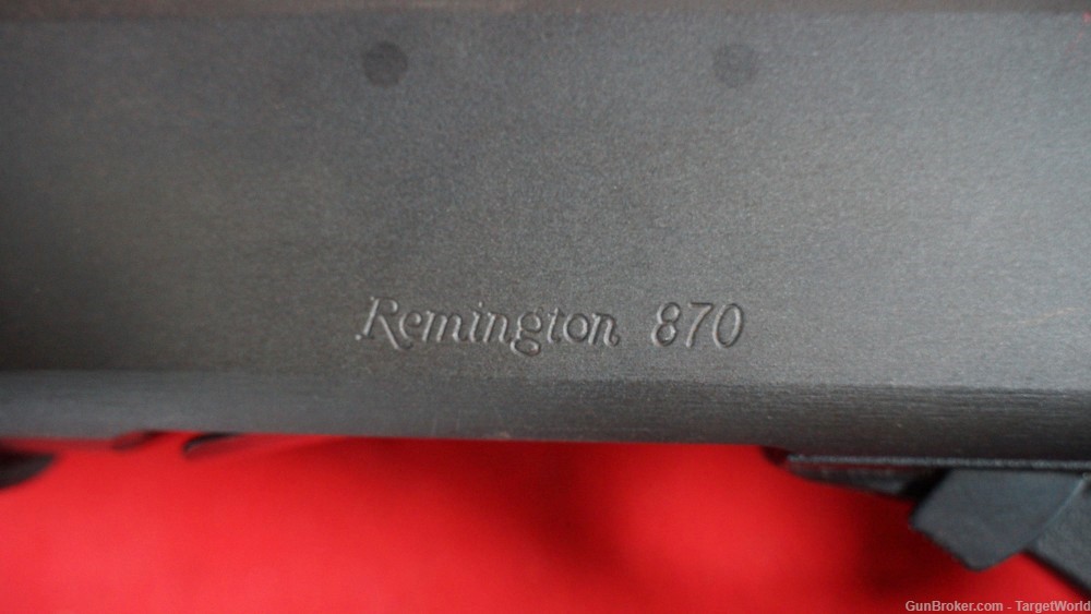 REMINGTON ARMS 870 12 GAUGE MATTE BLACK SYNTHETIC (17101)-img-34