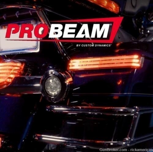 Custom Dynamics  Saddlebag Lights w/ HD Plugs- Chrome, SMOKED PB-SB-HD-CS-img-2