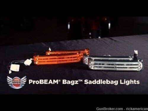 Custom Dynamics  Saddlebag Lights w/ HD Plugs- Chrome, SMOKED PB-SB-HD-CS-img-1