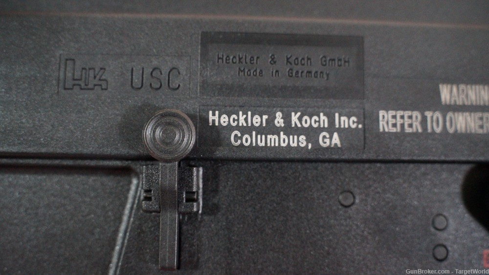 HECKLER & KOCH USC CARBINE .45 ACP 10 ROUNDS BLACK (HK81000092)-img-17