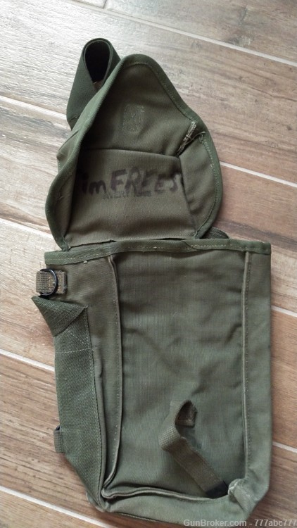WW II Ammunition Bag Dated 1945-img-2