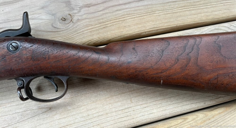U.S. Springfield Trapdoor Model 1884 Round Rod Bayonet Rifle 1893 45-70-img-13