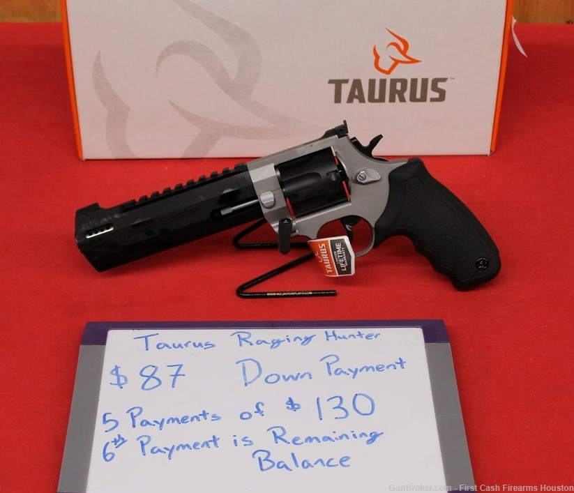 Taurus, Raging Hunter, .357 mag, New, LAYAWAY TODAY-img-0