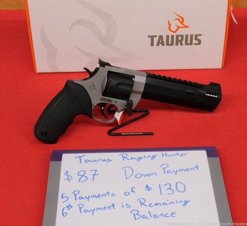 Taurus, Raging Hunter, .357 mag, New, LAYAWAY TODAY-img-1