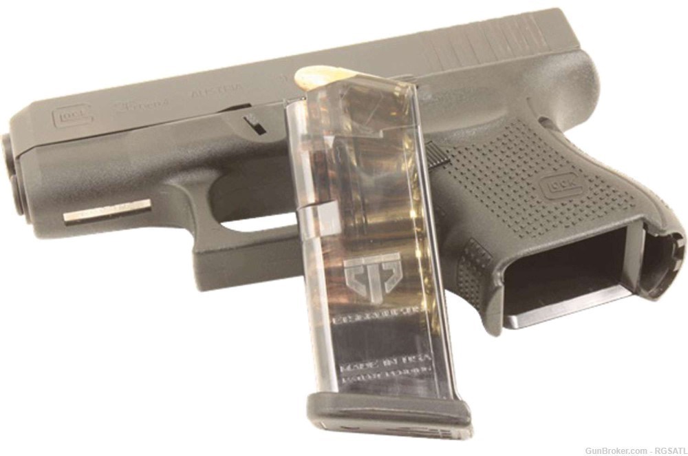 ETS Group GLK-26 Glock Compatible 9mm Luger 10rd Clear Detachable-img-0