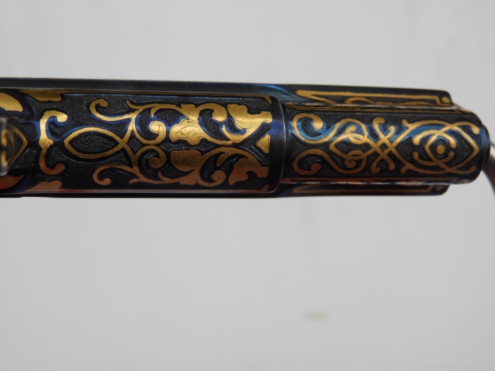 HAND ENGRAVED, GOLD INLAID, 1918 COLT BLACK ARMY  1911 45acp-img-12