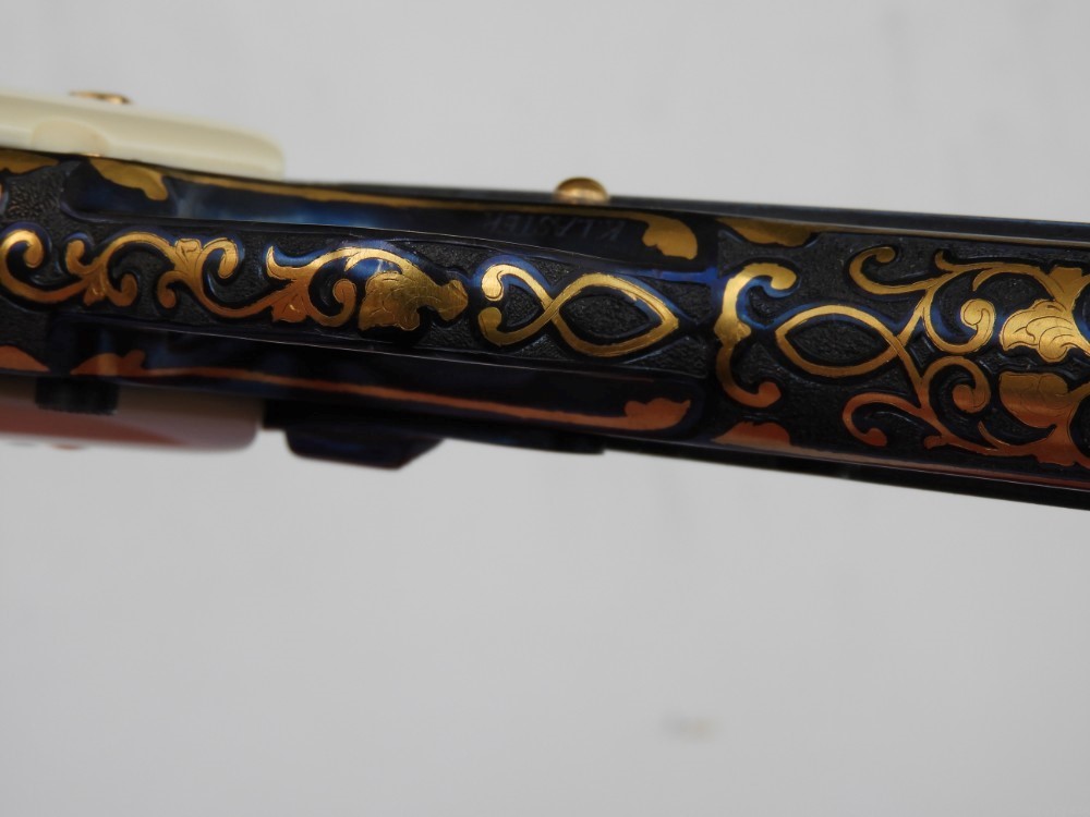 HAND ENGRAVED, GOLD INLAID, 1918 COLT BLACK ARMY  1911 45acp-img-13