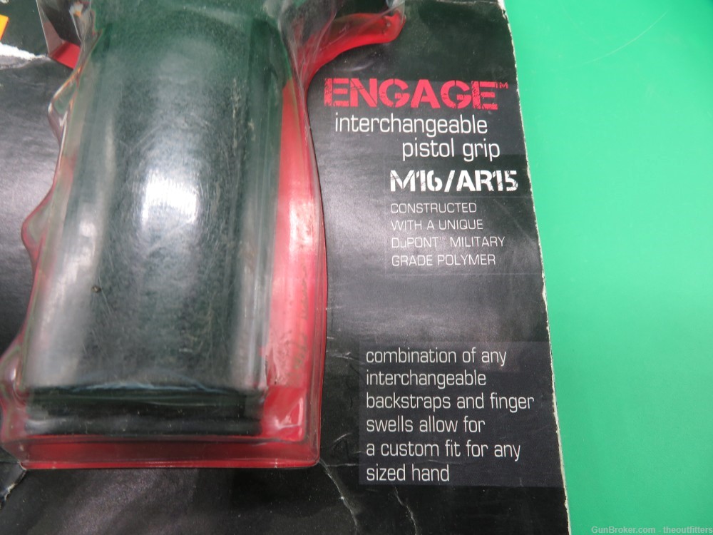 Engage Interchangeable Grip and 3 Inserts for M16/M4/AR15/HK416-img-2