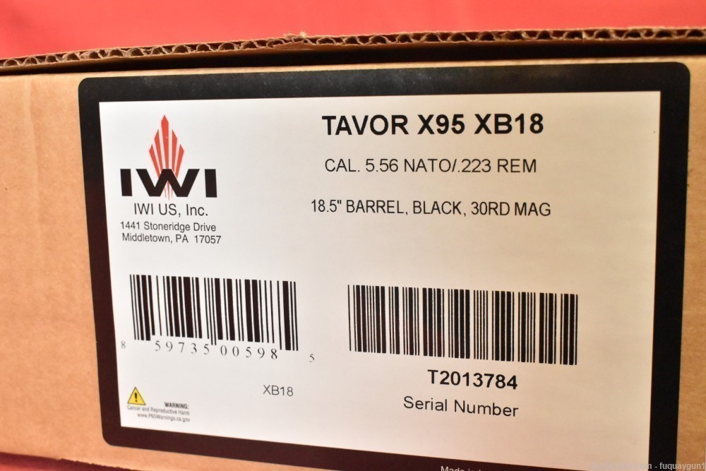 IWI Tavor X95 5.56 NATO 18.5" XB18 Tavor-X95-img-9