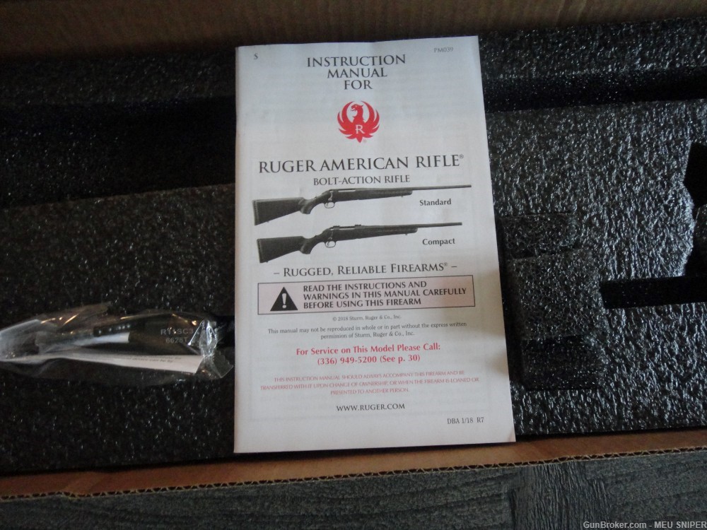Ruger American Ranch Bolt Action Rifle .350 Legend 16.38" Threaded (G379)-img-28