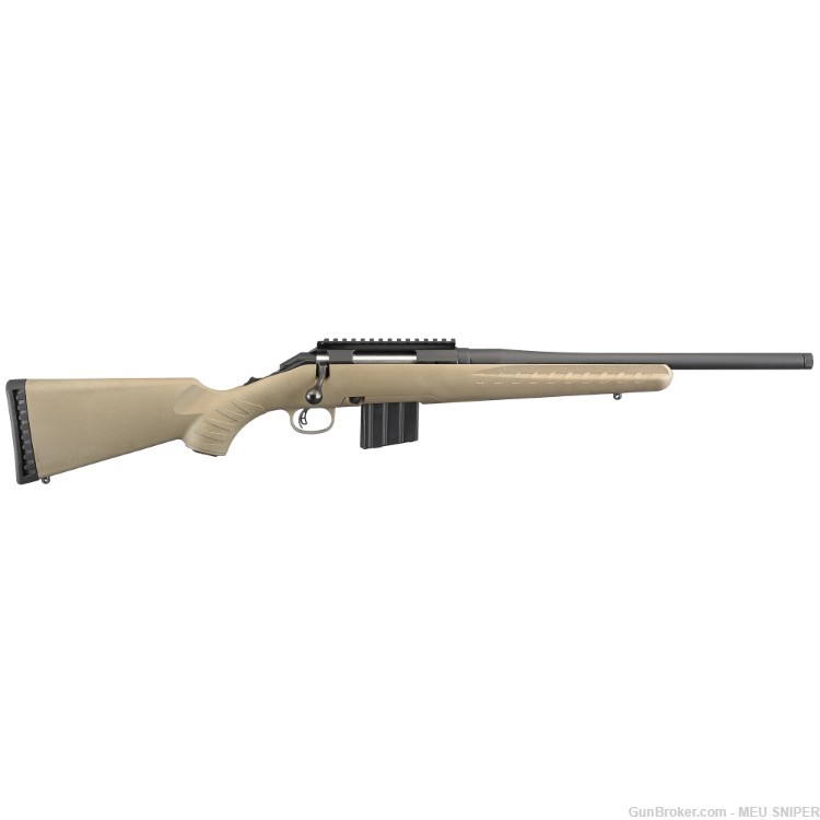 Ruger American Ranch Bolt Action Rifle .350 Legend 16.38" Threaded (G379)-img-0