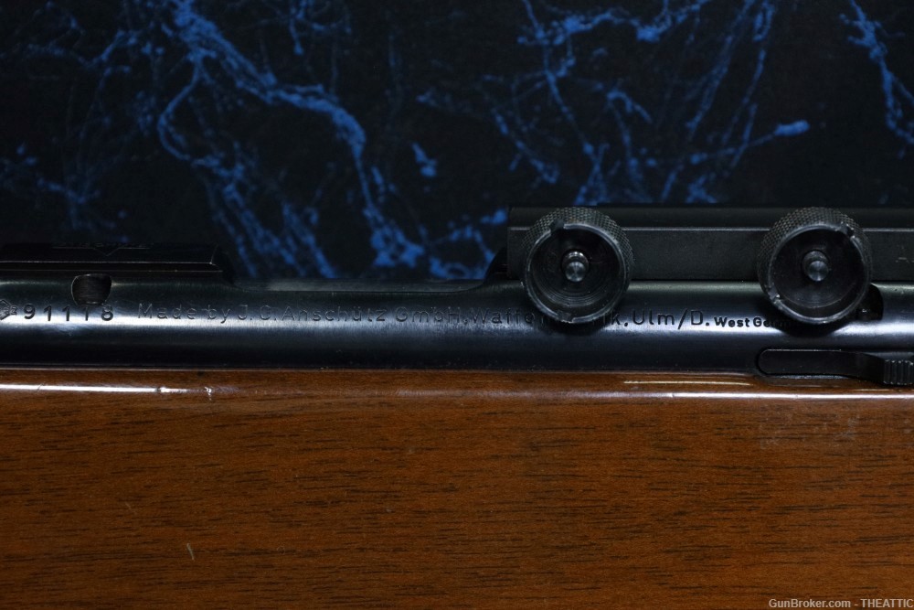 ANSCHUTZ 54 MATCH TARGET RIFLE 22LR MADE IN GERMANY PEEP SIGHTS-img-7