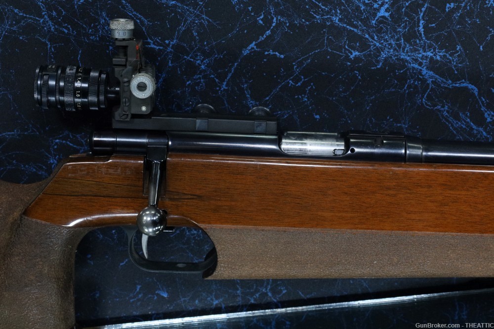 ANSCHUTZ 54 MATCH TARGET RIFLE 22LR MADE IN GERMANY PEEP SIGHTS-img-35