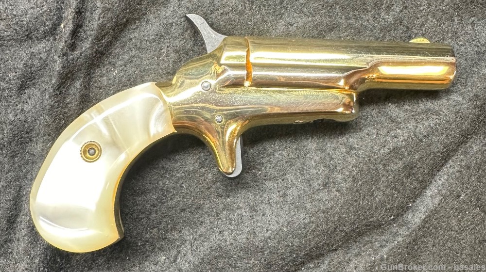 Consecutive Serial Number Colt Lady Deringer 22 Short Single Shot Pistols-img-19
