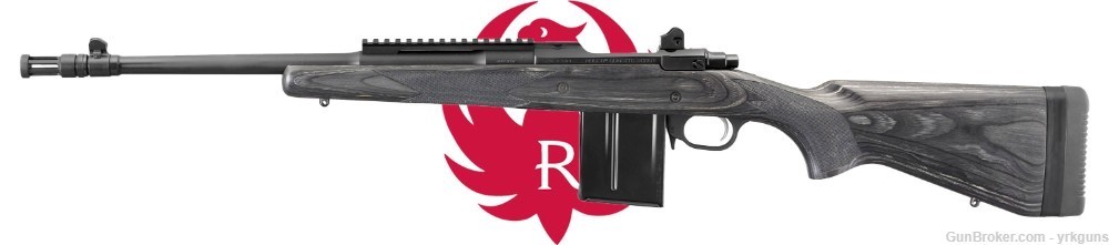 Ruger Scout Rifle 308WIN 16" 10RD Black Laminate Rifle NEW 6803-img-5