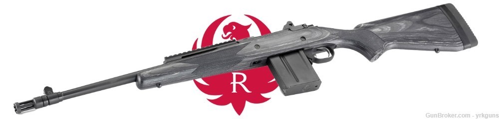 Ruger Scout Rifle 308WIN 16" 10RD Black Laminate Rifle NEW 6803-img-3