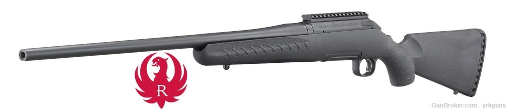 Ruger American Rifle Standard 243WIN 22" Black Synthetic Rifle NEW 6904-img-3