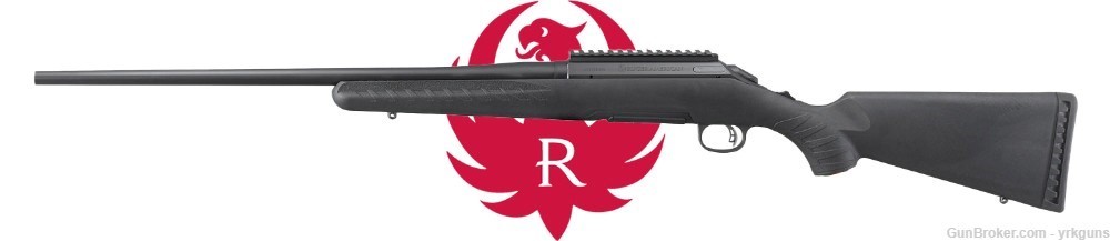 Ruger American Rifle Standard 243WIN 22" Black Synthetic Rifle NEW 6904-img-4