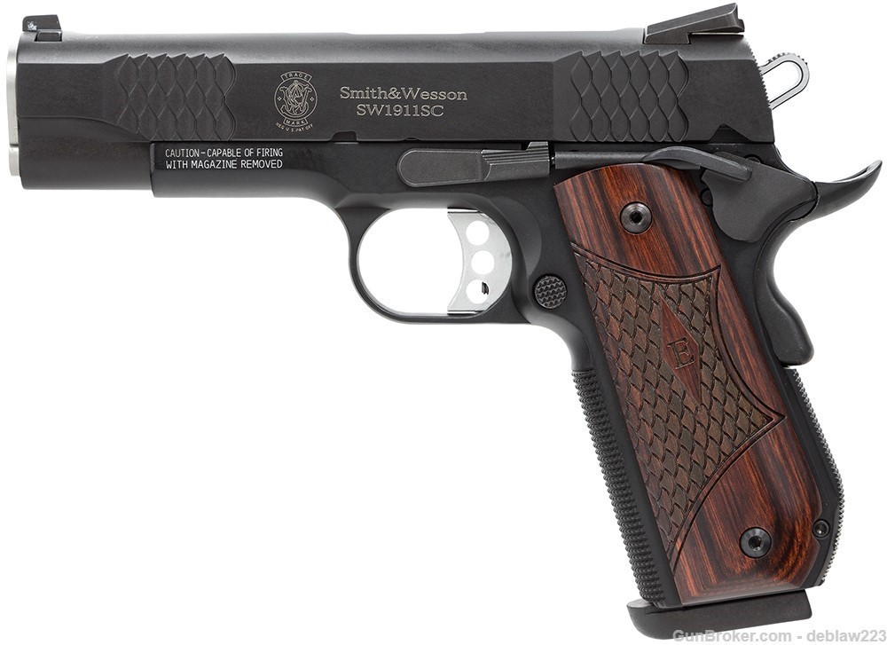 Smith & Wesson 1911 4.25" SS 45ACP Pistol Layaway SW1911SC 108483-img-1