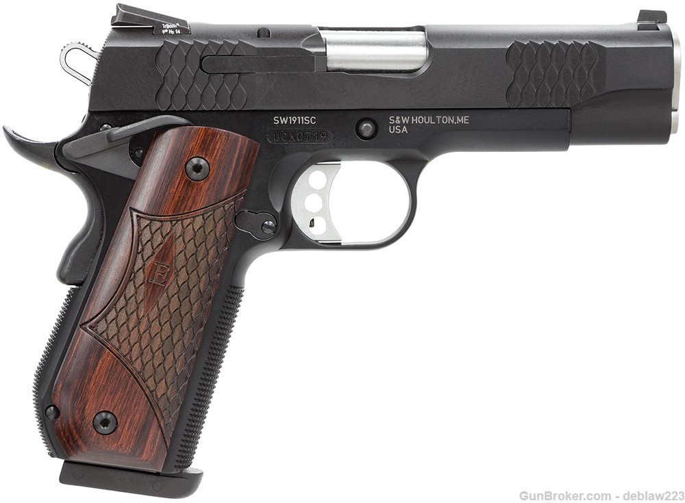Smith & Wesson 1911 4.25" SS 45ACP Pistol Layaway SW1911SC 108483-img-0