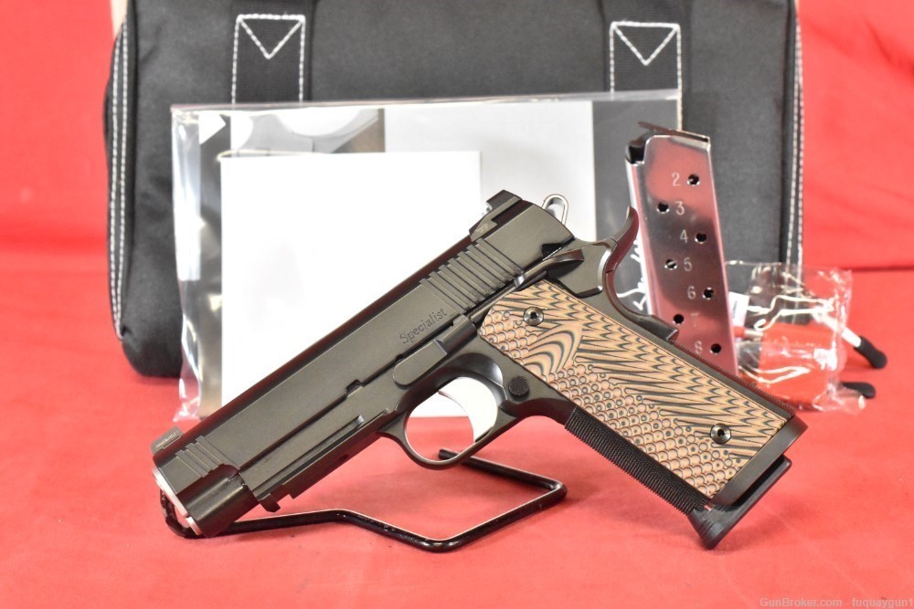 Dan Wesson Specialist Commander 45 ACP 4.25" Ambi Safety Dan-Wesson 1911 -img-1