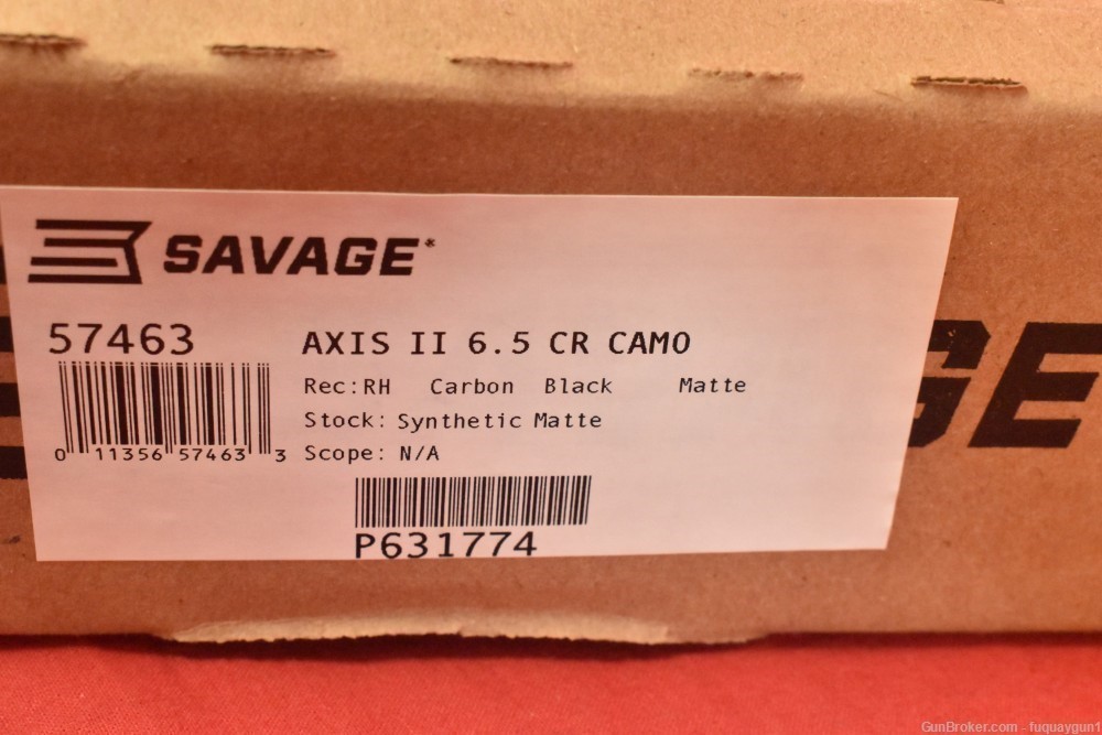 Savage AXIS II 6.5 Creedmoor 22" 57463 Realtree Timber Axis-II-img-8