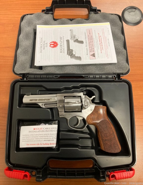 Ruger GP100 Match Champion .357 Magnum 4,2" Barrel Stainless-img-4