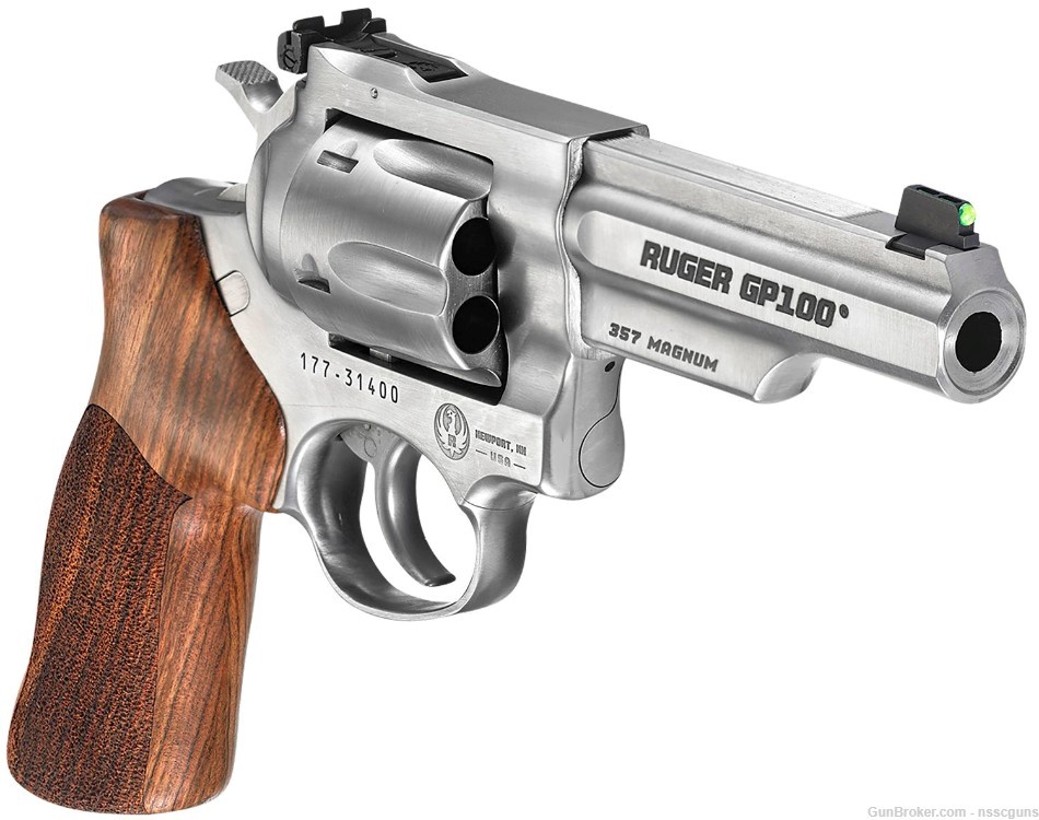 Ruger GP100 Match Champion .357 Magnum 4,2" Barrel Stainless-img-0