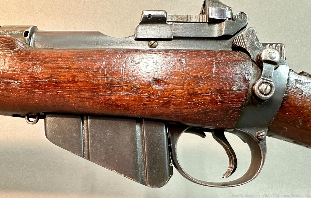 British Enfield Mark V Short Lee dated 1923 Test Rifle-img-13