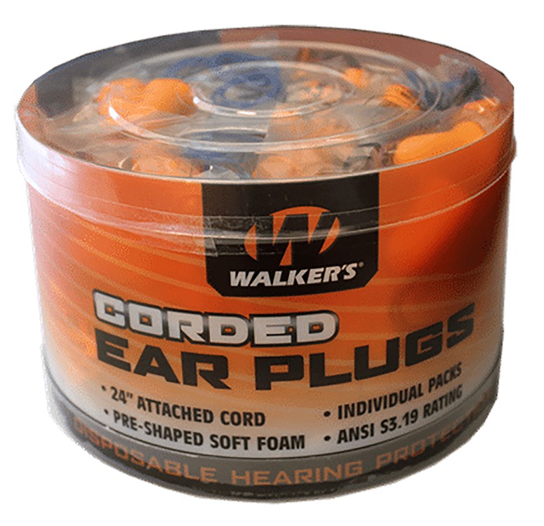 Walkers Foam Ear Plugs Orange 32 dB In The Ear -img-0