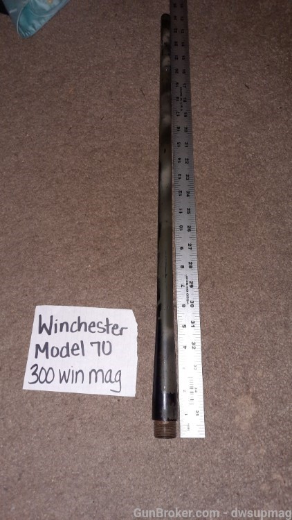 Winchester model 70 bolt action rifle barrel 300 win mag -img-0