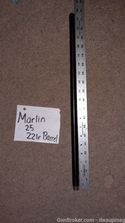 Marlin 25 rifle barrel 22lr-img-0